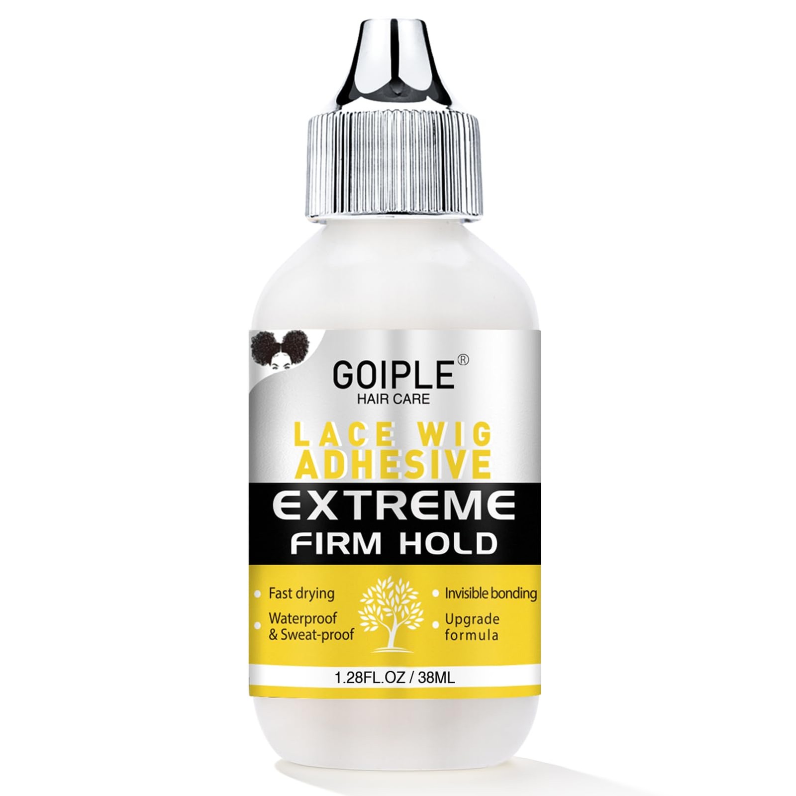 Wig Glue for Lace Front Wigs, Waterproof Lace Front Wig Glue for Wigs, Strong…