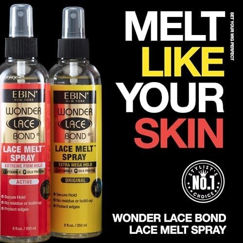 Nourishing Wonder Lace Bond Melt Spray 100 ml – Protects Edges & Holds Strong