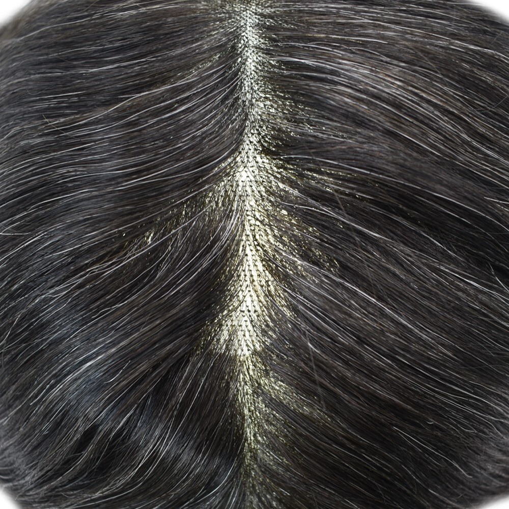 Toupee,Hair replacement,Hairpieces for men,Lace Front Fine Mono Poly Mens Wig US