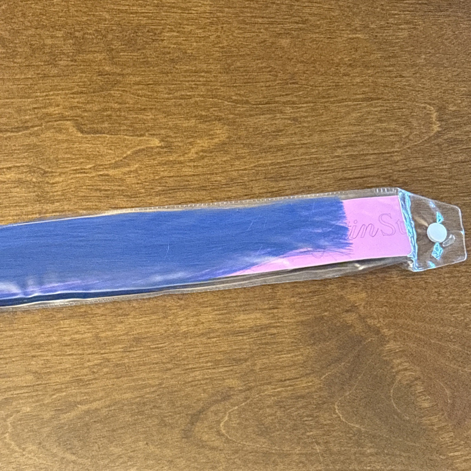 SATIN STRANDS 100% PREMIUM HUMAN HAIR. BAHAMA BLUE 20 I-Tips 18”
