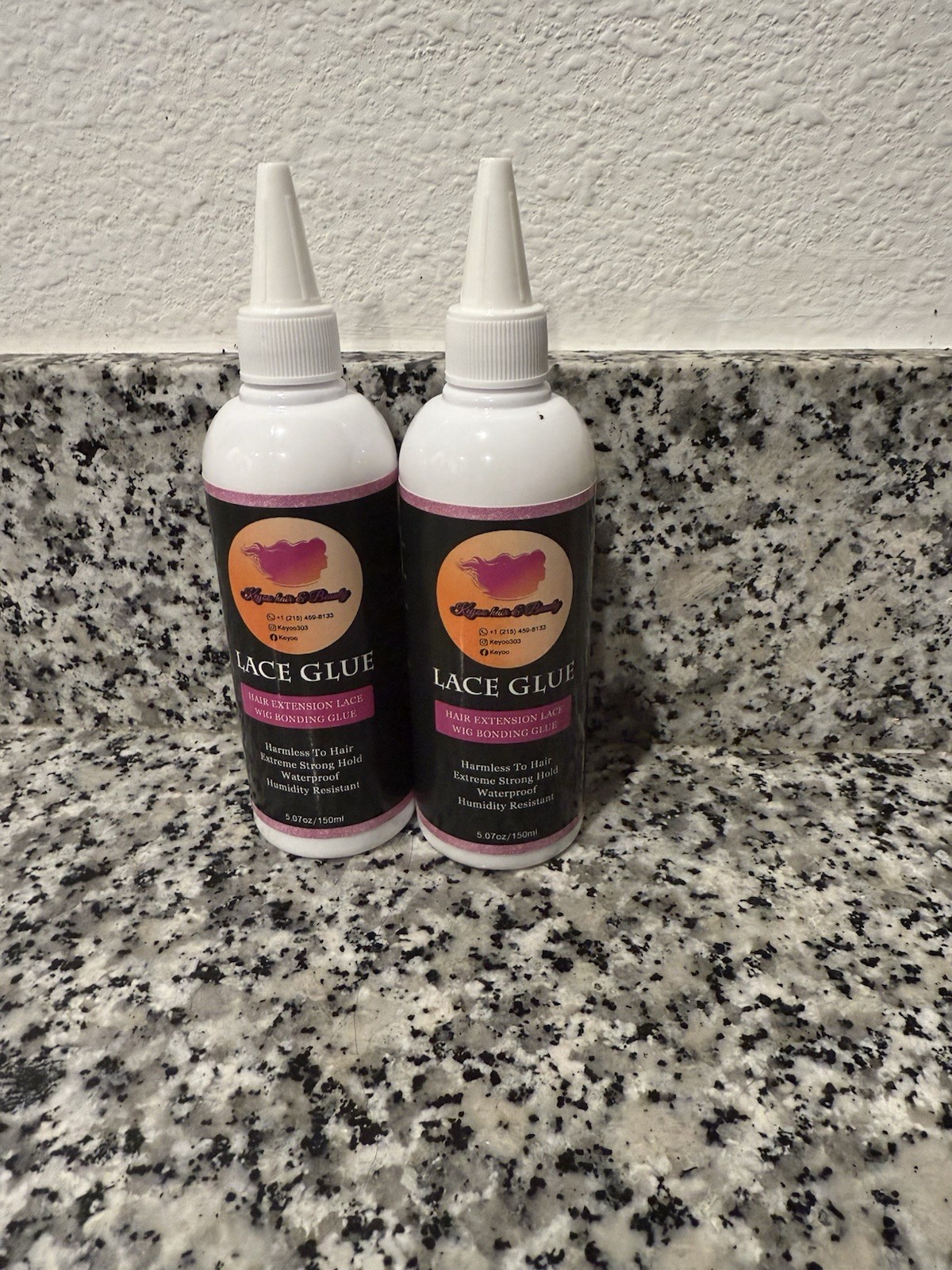 Keya Hair & Beauty Lace Glue Waterproof Humidity Resistant Extreme Strong Hold