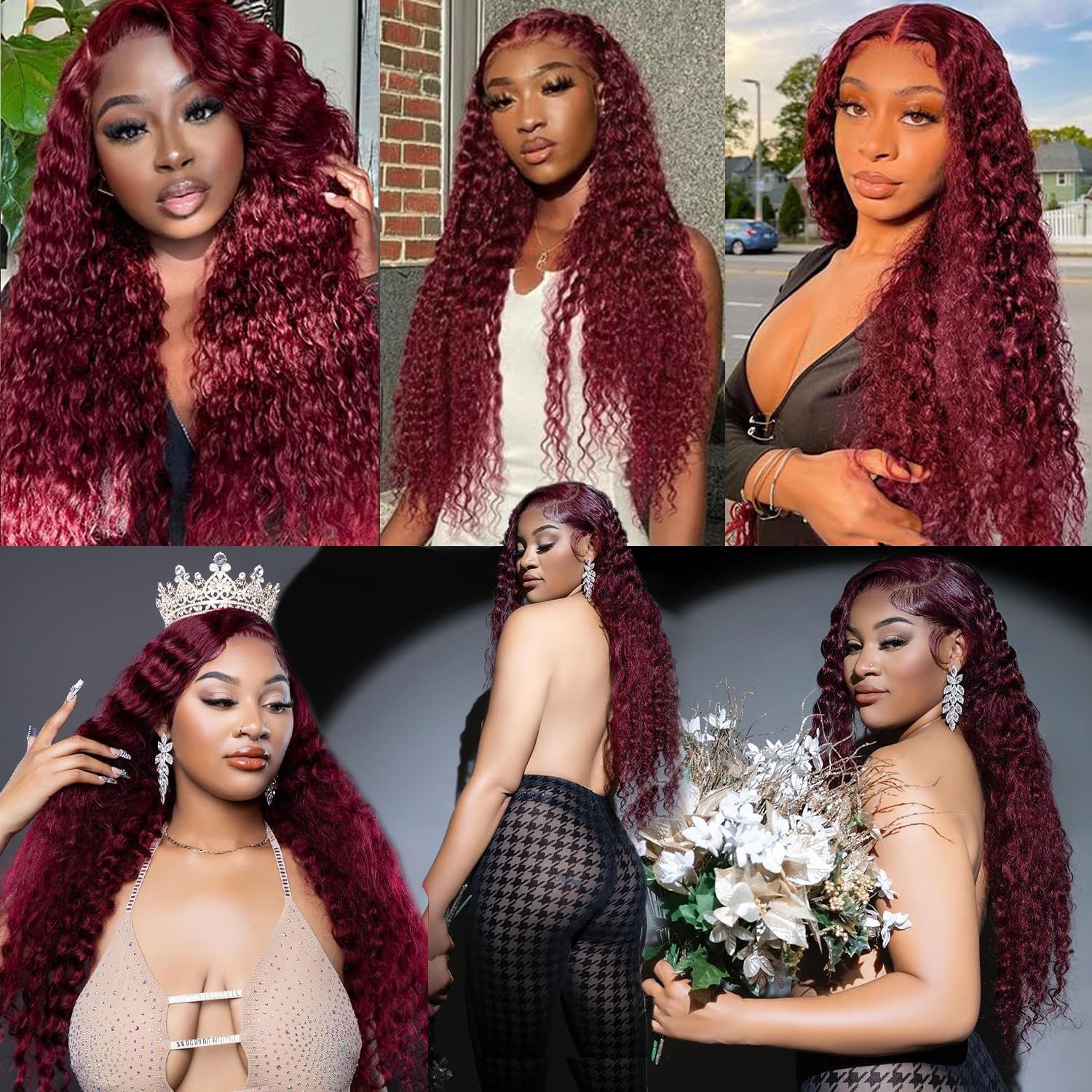 Fdola Deep Wave Bundles Human Hair 12A Human Hair Bundles 22 24 26 Inch 3