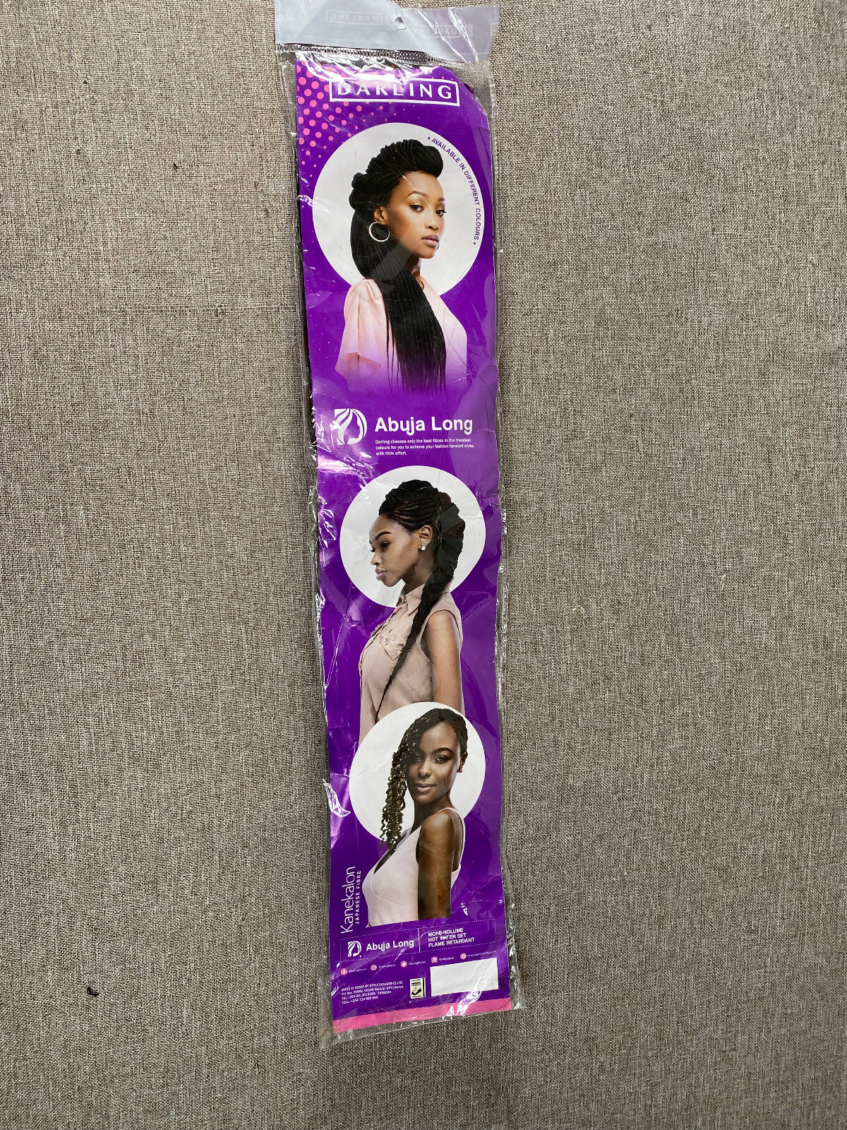 Darling Abuja Long Hair Braid Color #2 Japanese Fibre New Sealed