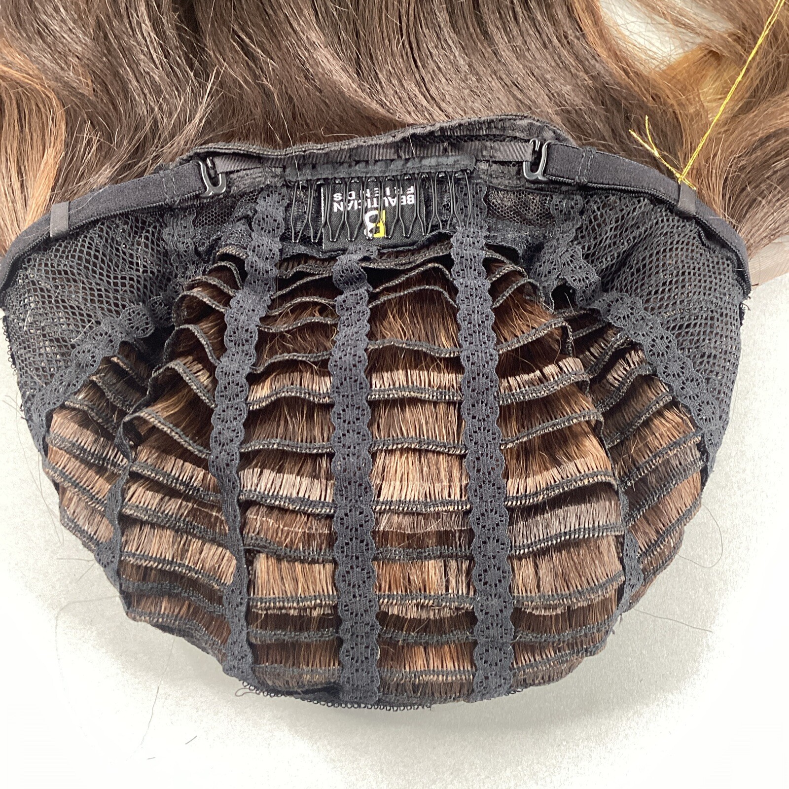 LW-Juliet Straight #D4326 Brown Blonde Remi Quality Lace Wig Curl Safe
