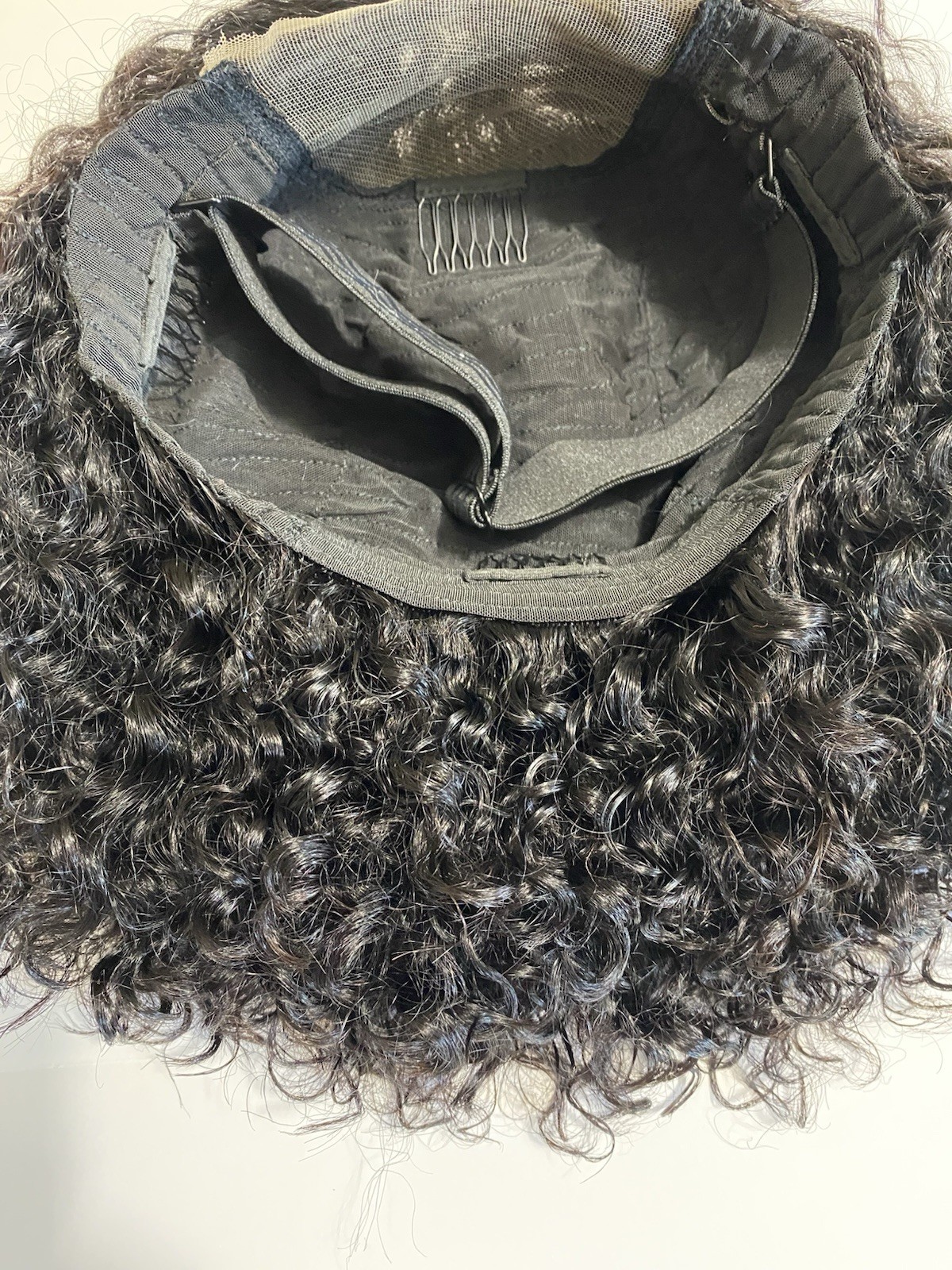Curly Bob Wig Human Hair 4×4 HD Lace Closure Deep Wave Glueless Wear & Go 3D Cap
