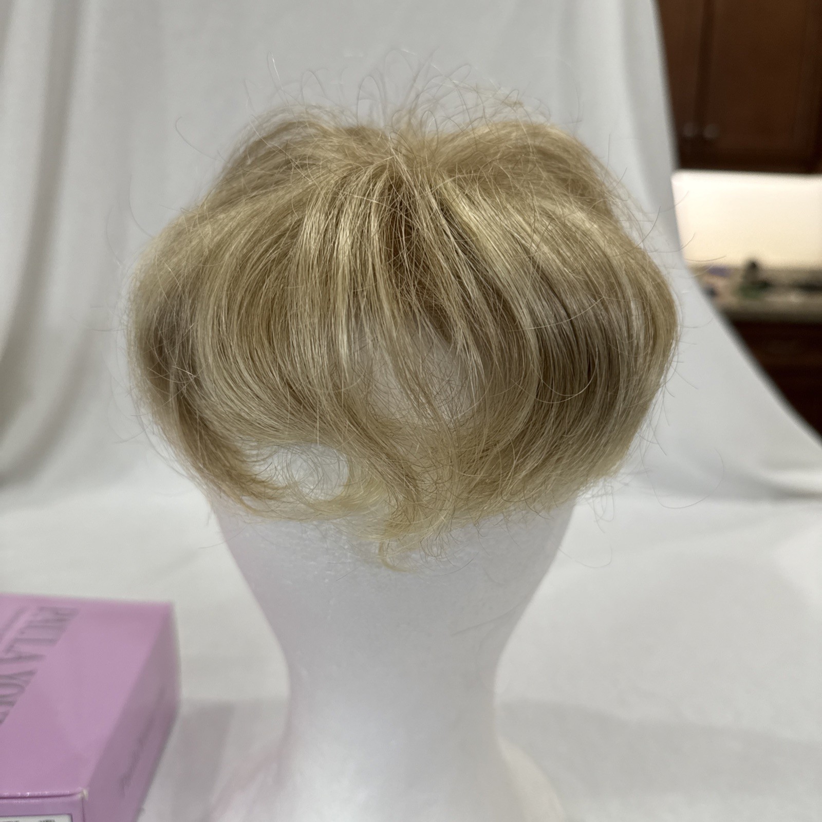 PAULA YOUNG SHEER TOUCH MODERATE A2710 TOPPER COLOR 14/88A WIGLET GOLDEN WHEAT
