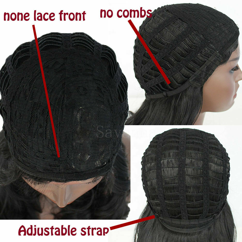 Black Bob Wigs with Bangs Straight Blunt Cut Shoulder Length Short Wig for Women