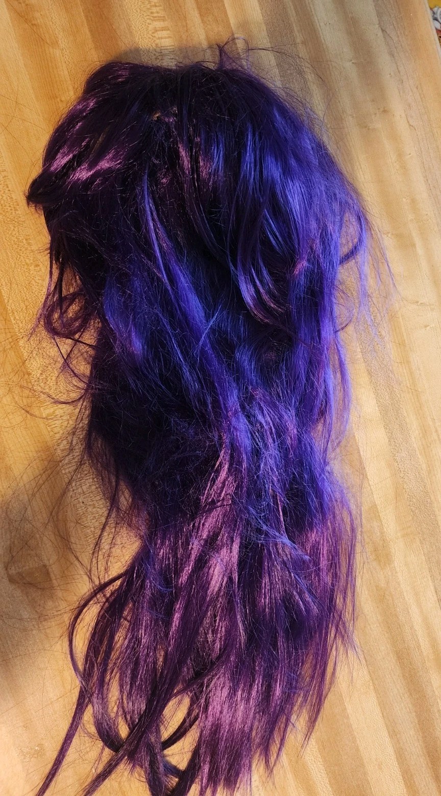 Purple Synthetic Wig in Kpop Demon Hunters Rumi B16