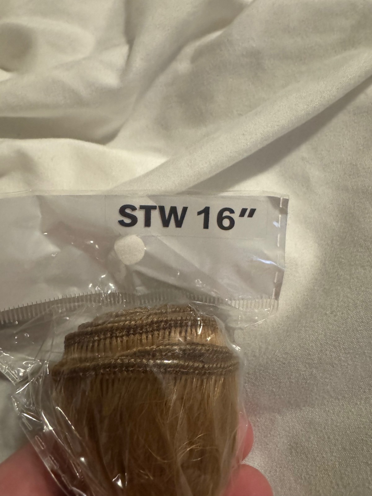 New with Tags Hair Extensions 14 16 and 18 Inch #27 with Cap