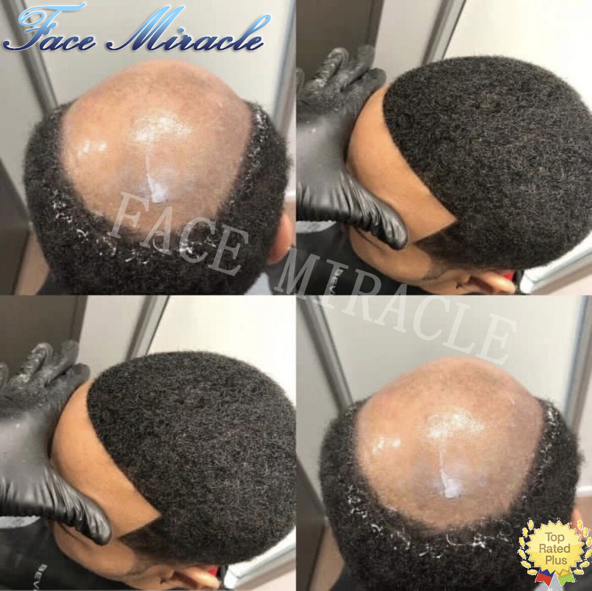 Afro Curl Toupee for Black Men Full PU Mens Toupee Human Hair System African Men