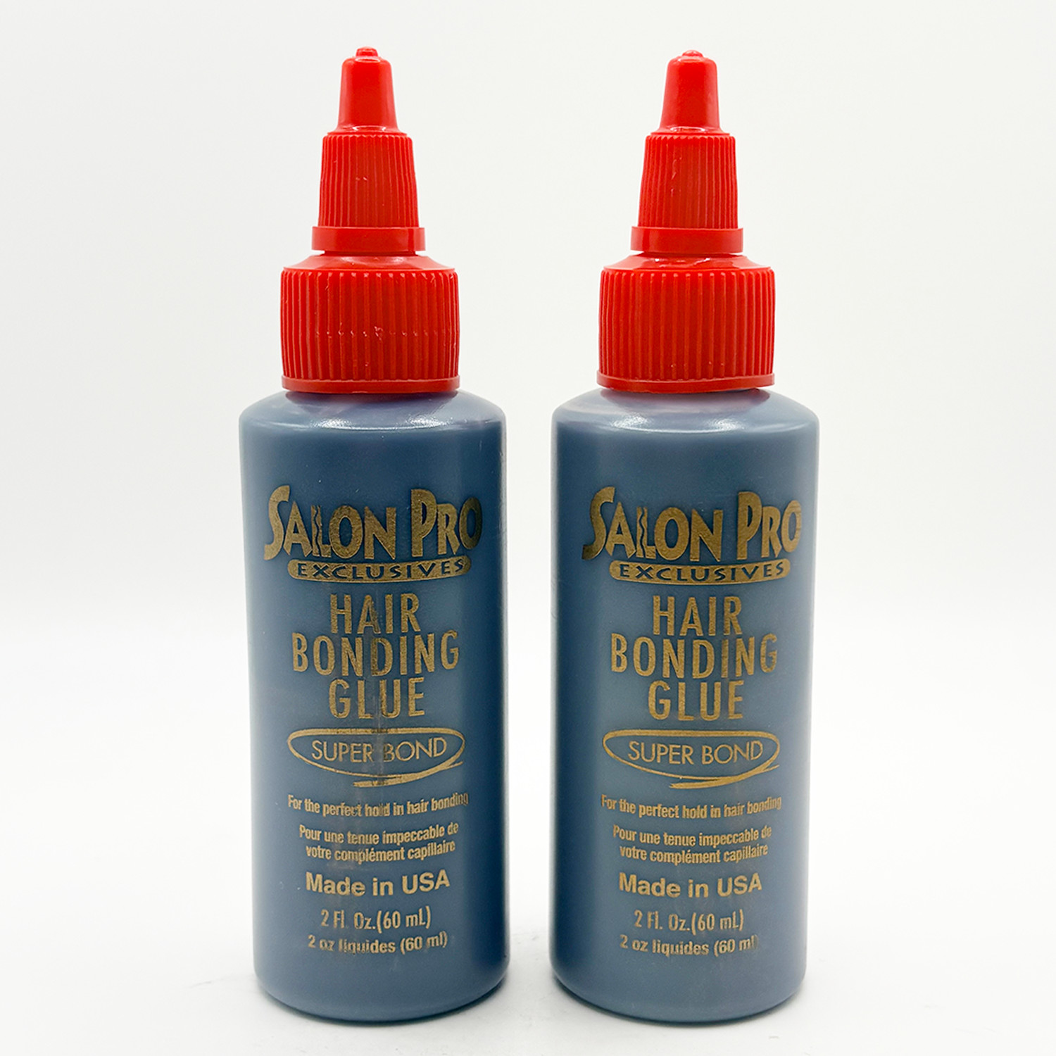 Salon Pro Hair Bonding Glue Super Bond Perfect Hold 2oz (2PACK)