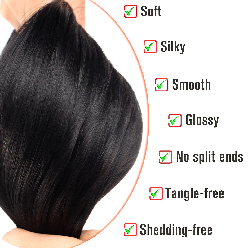 RUSSIAN Nano Ring Beans Loop Beads 1g Human Hair Extensions Full Head US 14″-24″