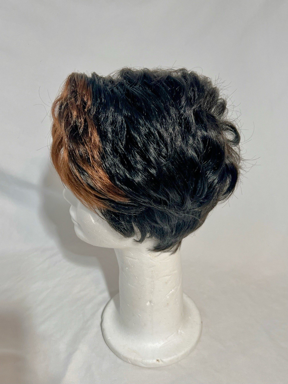 Synthetic Wig Lot (3) Short Hair Wigs Fashion Wigs Dark Brown Black