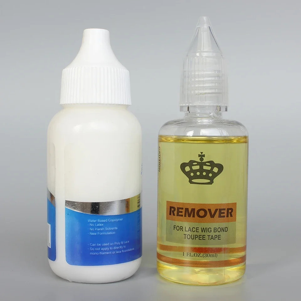 1.3Oz 38Ml Wig Glue Waterproof Lace Glue Strong Hold White Color Cold Front Lace