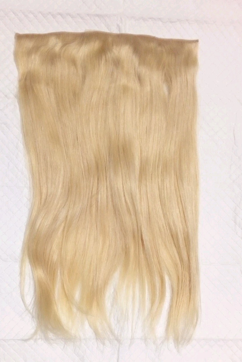 Bellame Instant Volume Halo Hair Extensions Kit 140g 16″ #613 Beach Blonde
