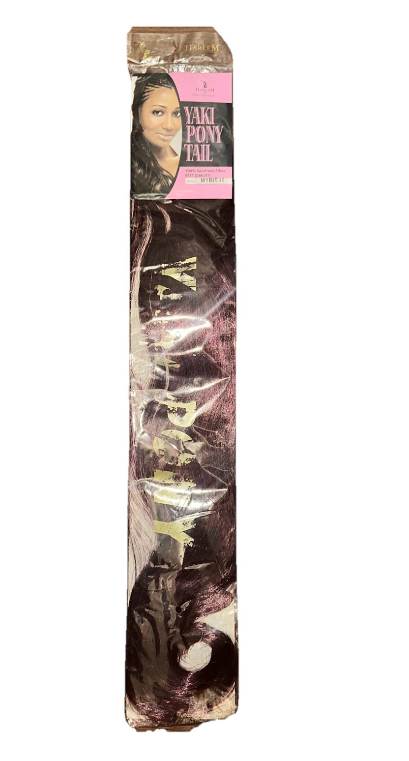Yaki Pony Synthetic Hair Fiber Color M1B/ 530 NEW! Sealed!