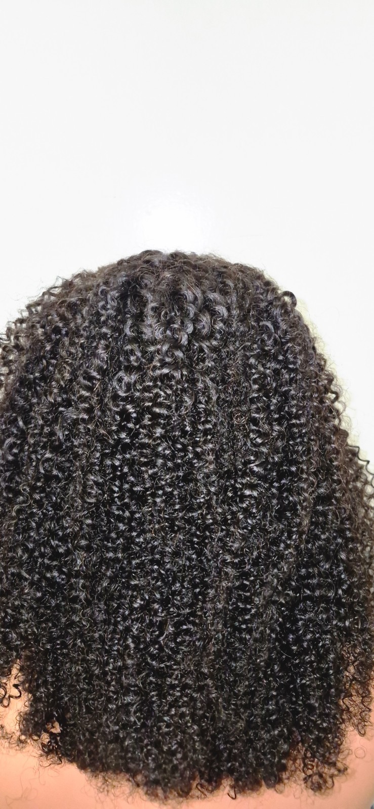 Black Afro Kinky Wig, 5×5, 14 inch