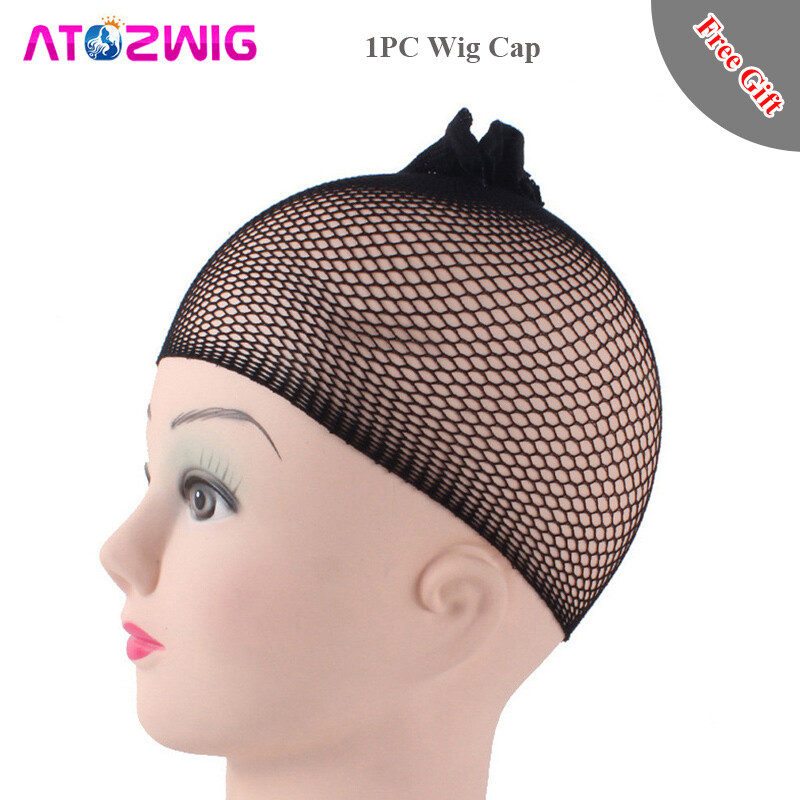 Long Straight Wigs for Women Ombre Brown Blonde Hair Wig with Bangs Highlights