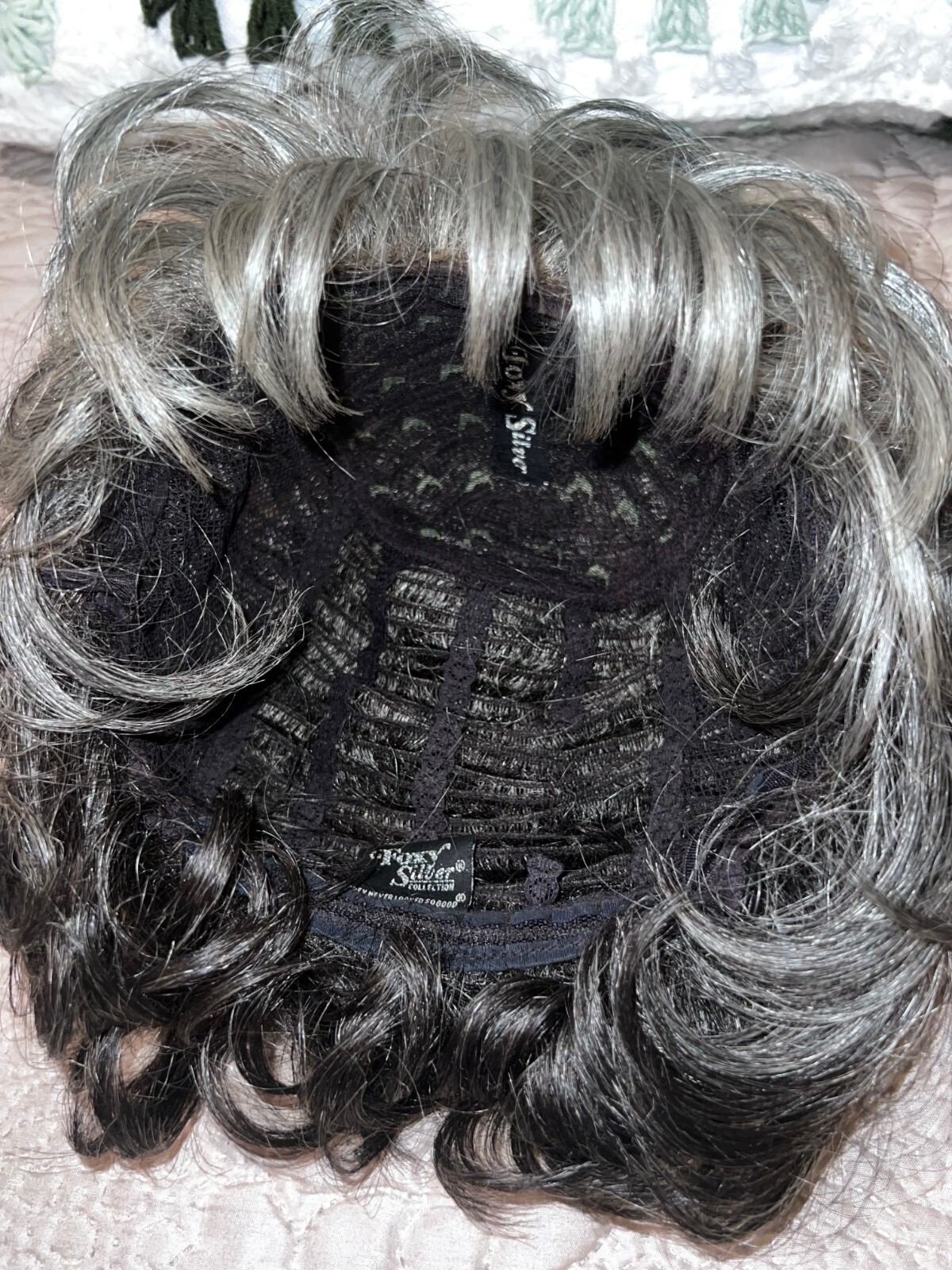 Foxy Silver Synthetic Hair Full Wig