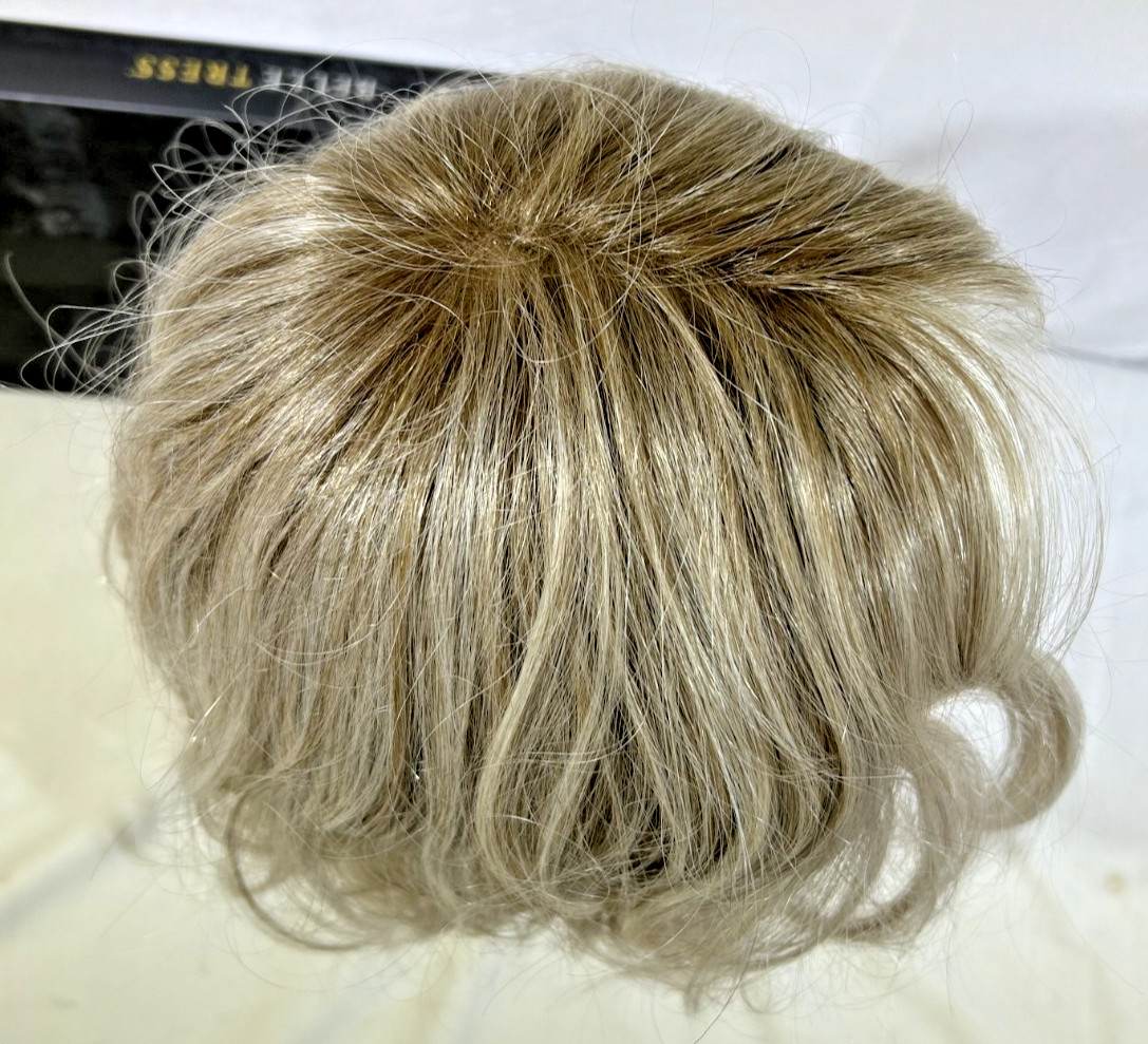 Dalgona 16 E | Belle Tress | monofilament lace front Oyster gray mix