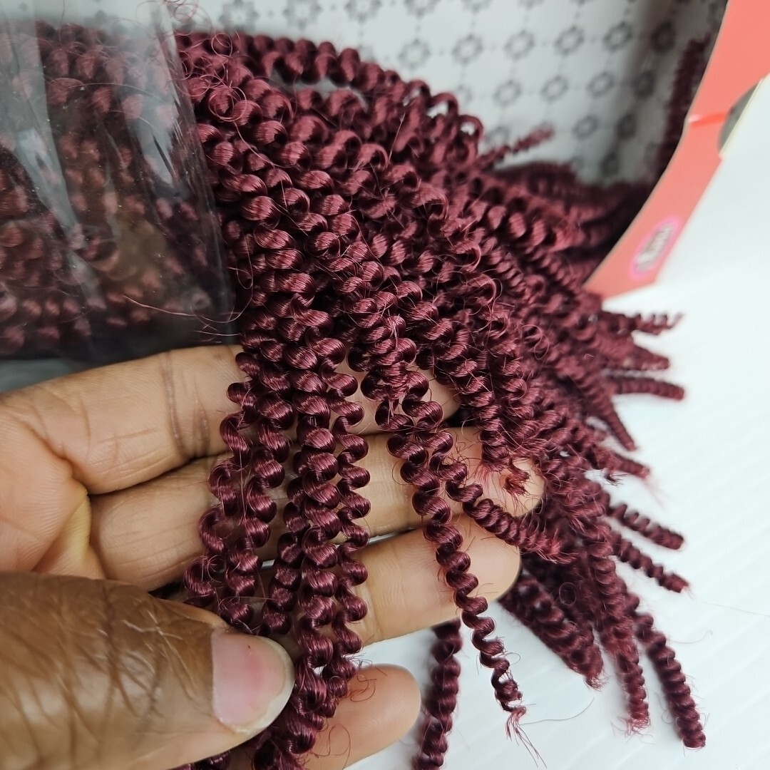 Original Natural Nubian Twist Braid 100% Kanekalon 2X BraidingHair Elastic Twist