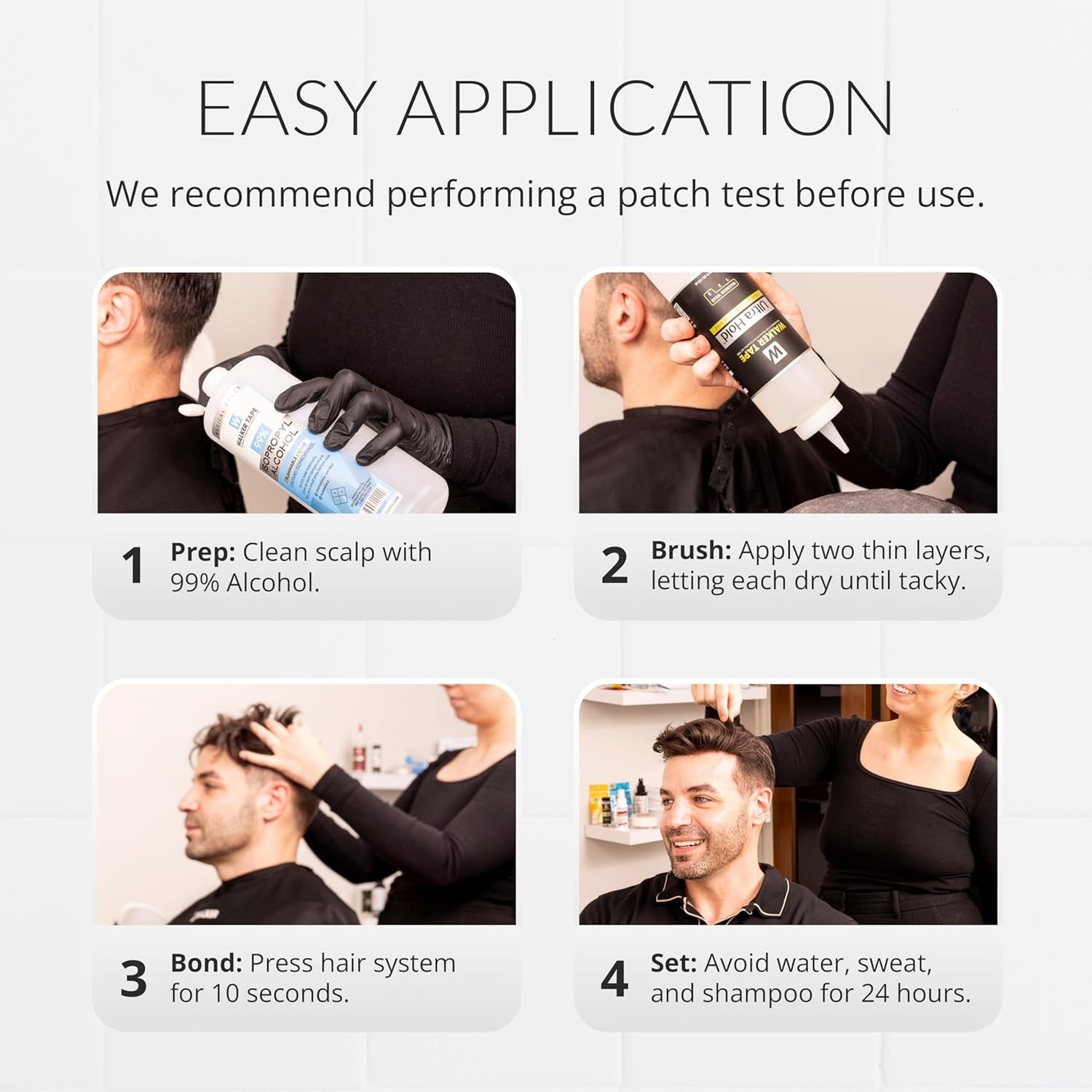Ultra Hold Brush-On Adhesive 16 oz, Waterproof Wig Glue for Lace Systems and …