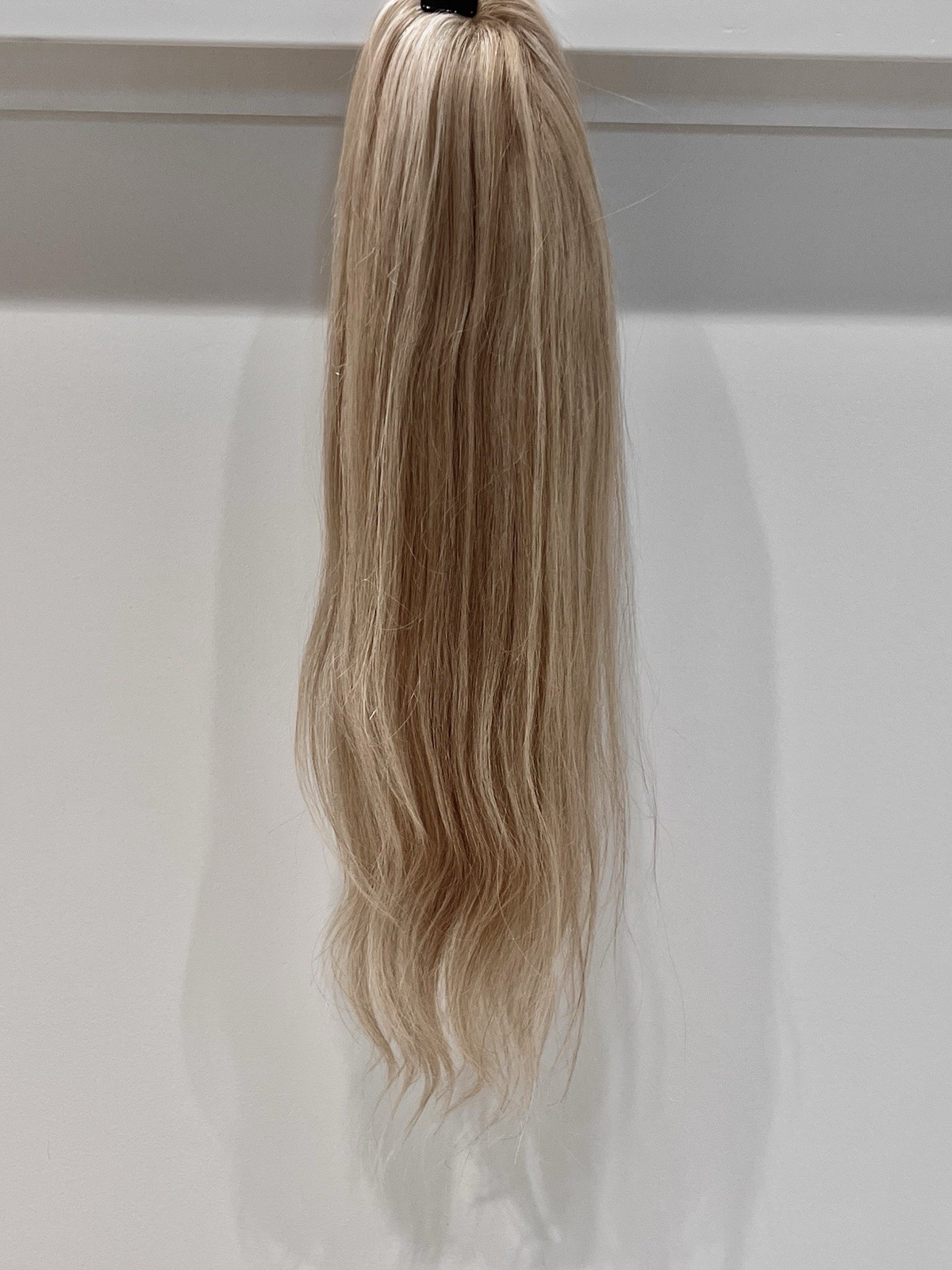 HaloCouture Fall Topper Rooted Color 1424 Medium Warm Blonde w/ Blonde Highlight