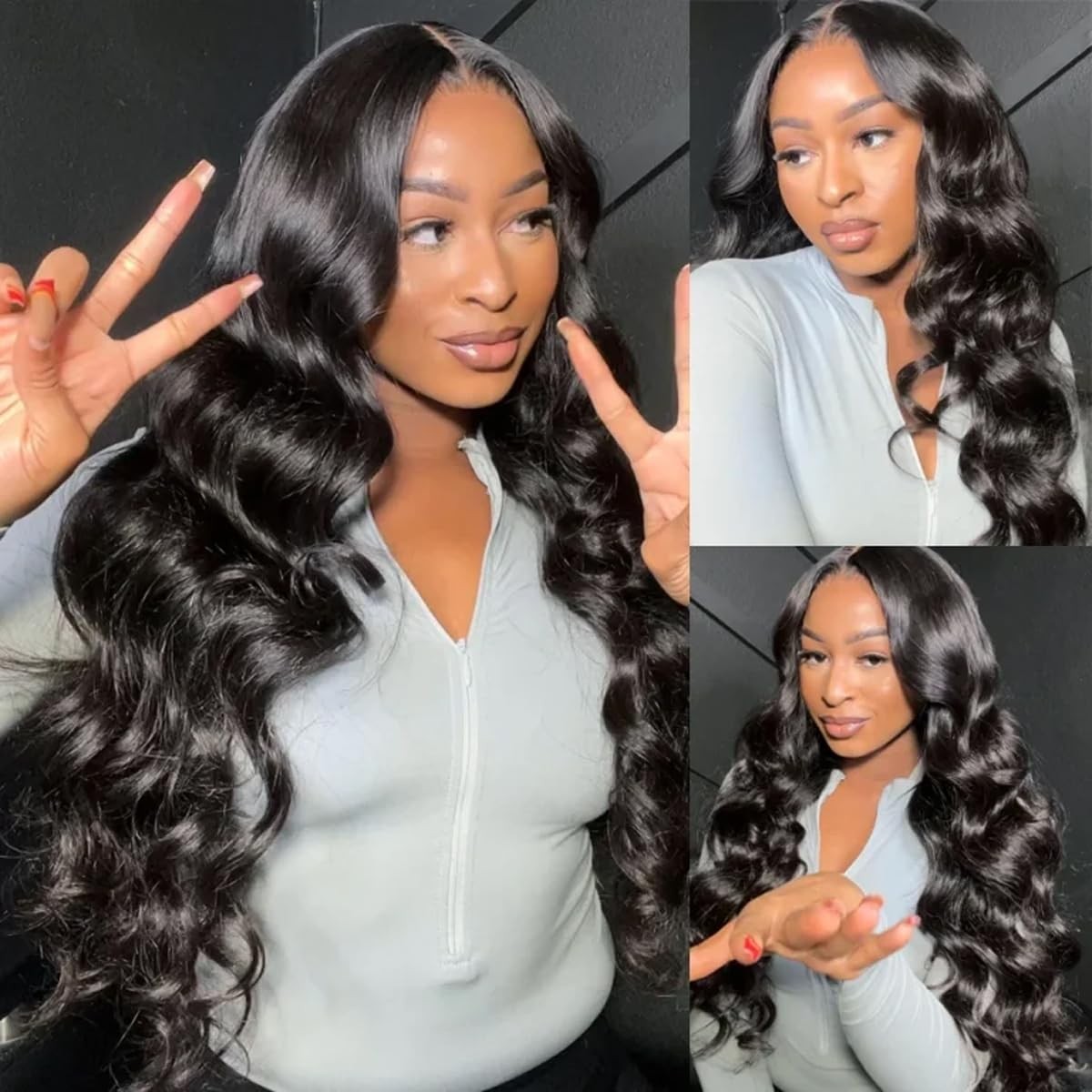 Smoothair Body Wave Bundles Human Hair 14 16 18 Inch Human Hair Bundle 100