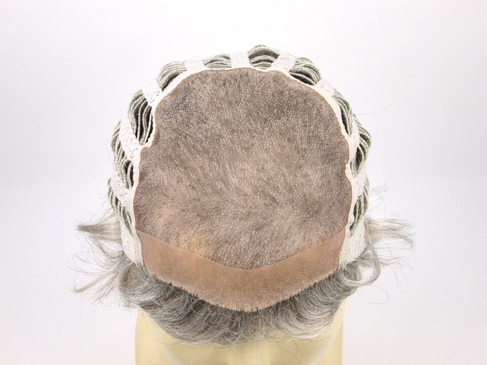 MENS MALE STRAIGHT SHORT HUMAN HAIR MONOFILAMENT HAND TIED PREMIUM QUALITY WIG