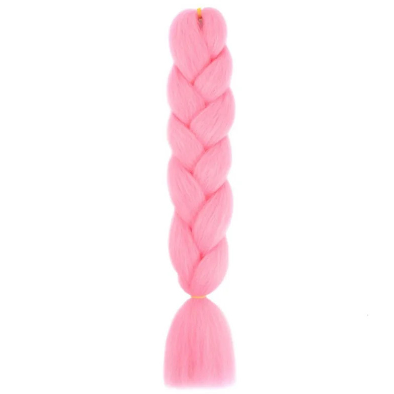 24Inch Synthetic Yaki Straight Braiding Hair Extensions for Women Dreadlocks