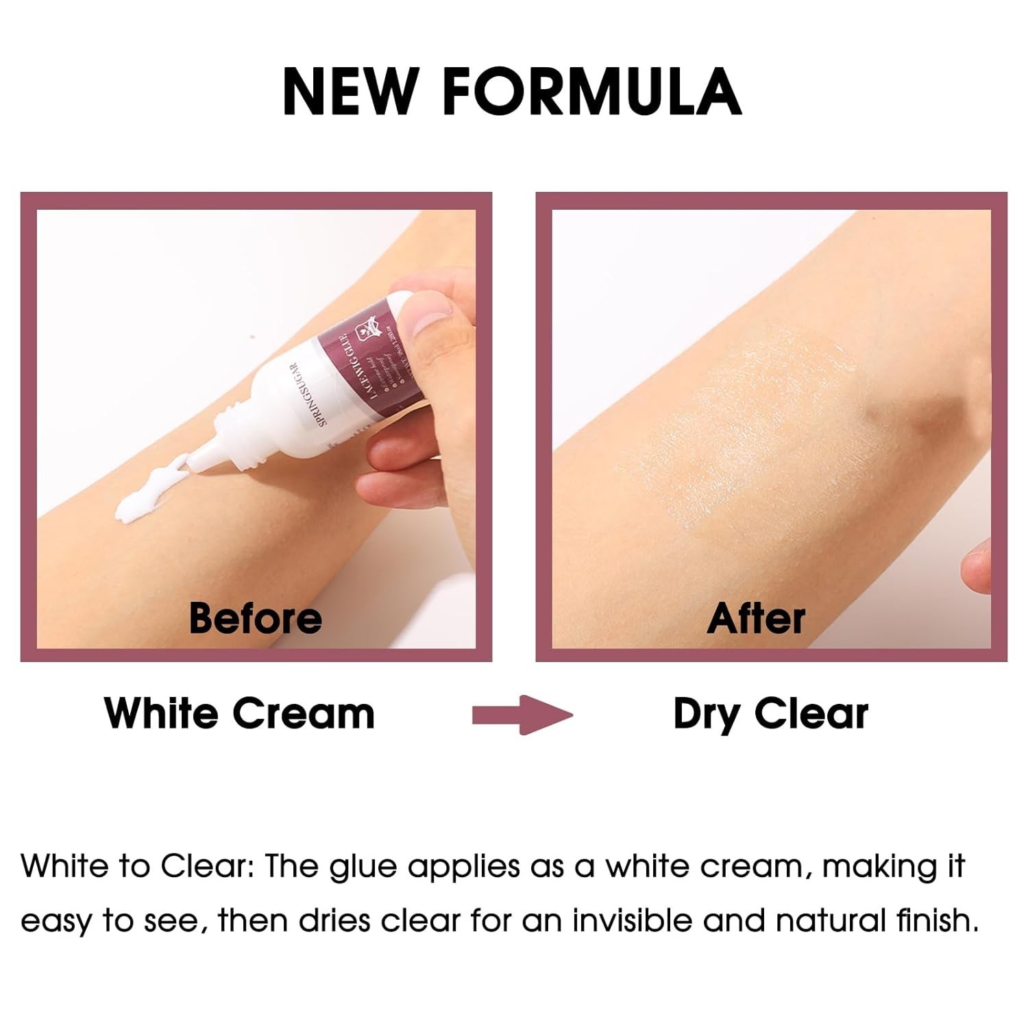 Wig Glue Strong Hold Waterproof Lace Adhesive Kit 1.7oz Wig Remover Gel
