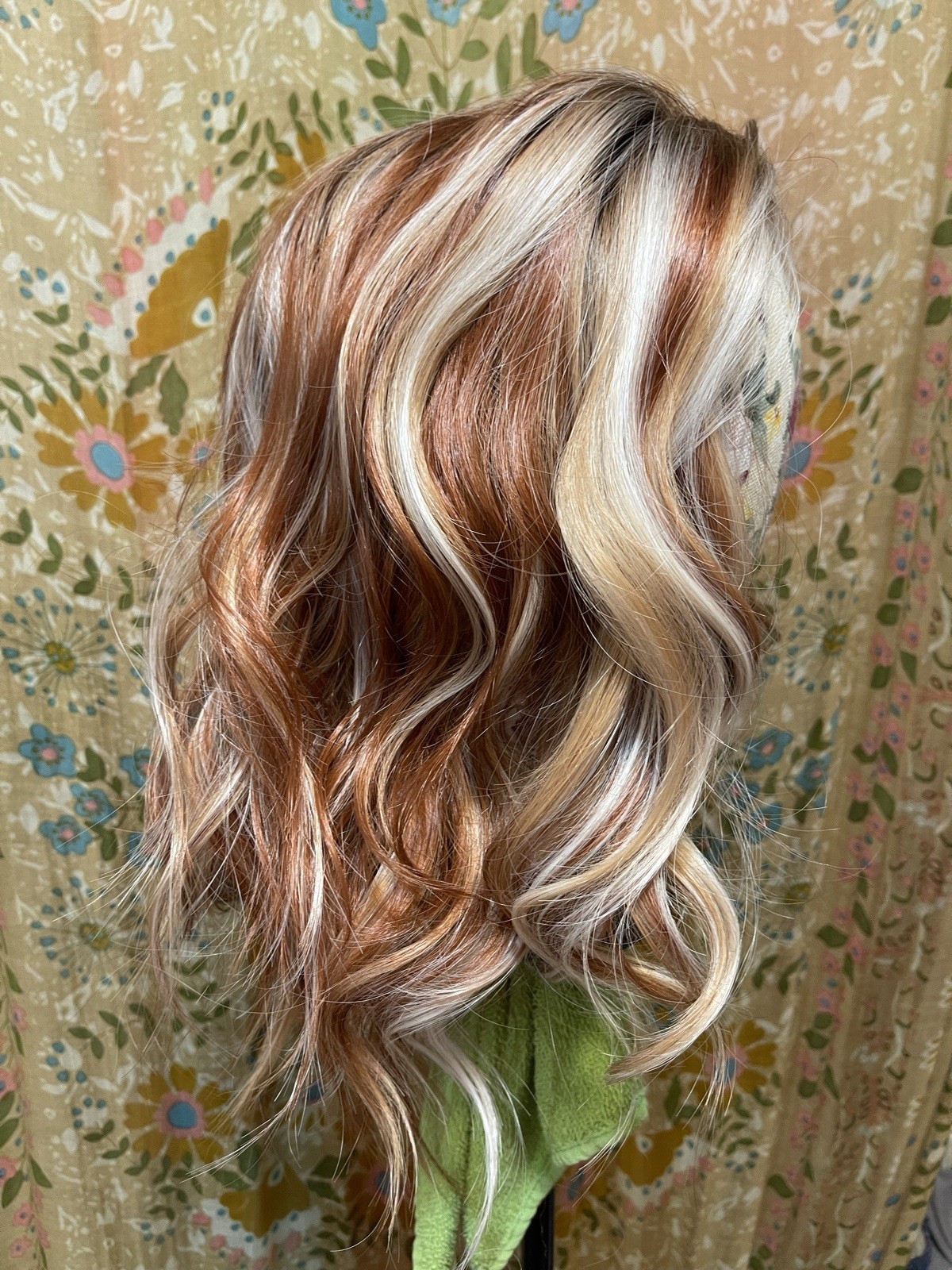 Chelsey Smith Cosmetics Sharpay Cowboy Copper Midi Monofilament Wig
