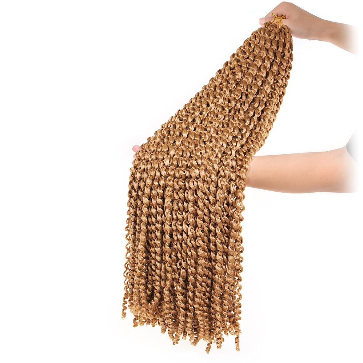 Curly 30 Inch Synthetic Passion Twist Crochet Hair – Ideal for Protective Styles