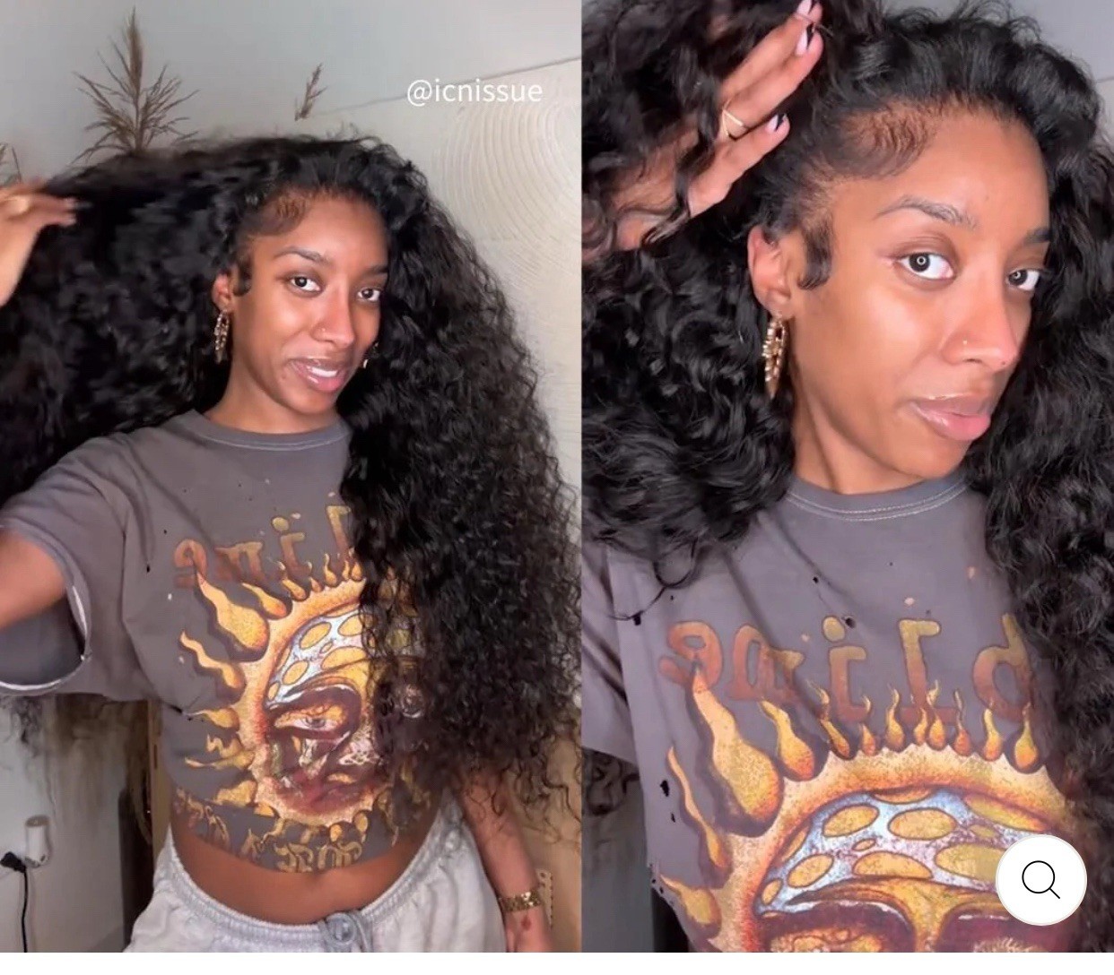 Ashine 100% Brazilian Human Hair Extensions-Black 107-1B#-20”-DC Deep Curly