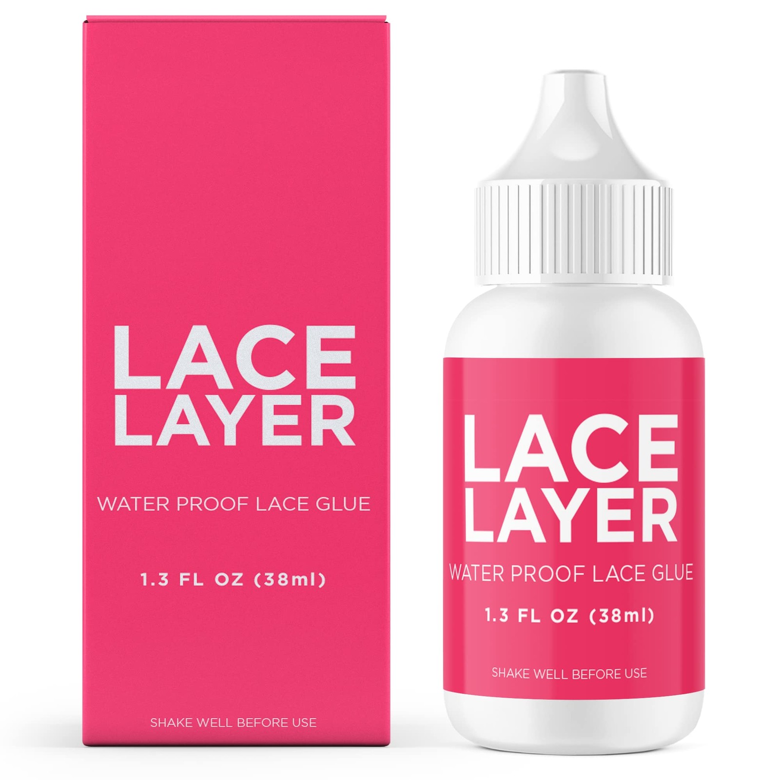 Lace Wig Adhesive – 1.3oz – Invisible Bonding Glue for Lace Wigs, Frontals, a…