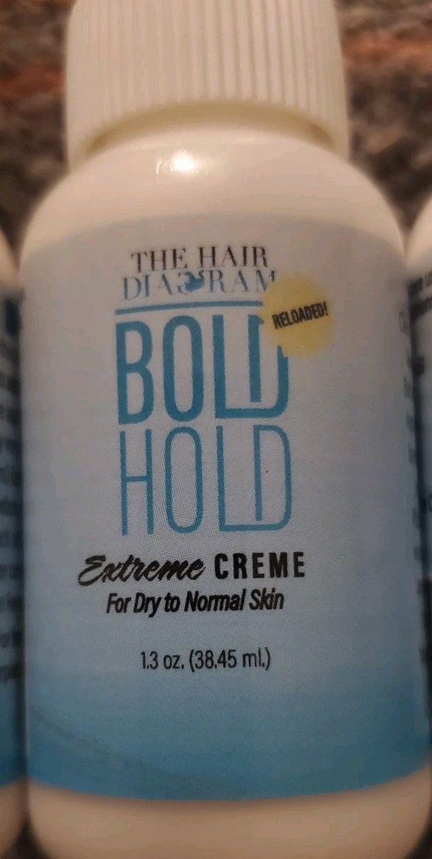 3 Pack Bold Hold Extreme Creme Reloaded Strong Hold Lace Front Wigs GLUE Hair