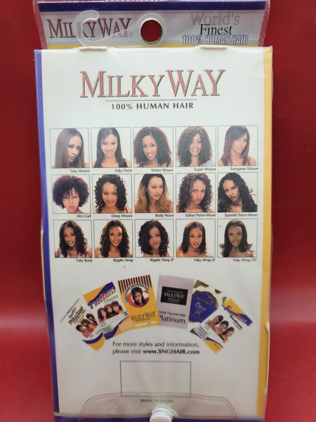 Shake-N-Go Milky Way Spiral Roll 12 Twin Pack 100% Human Hair Color P1B/350 …