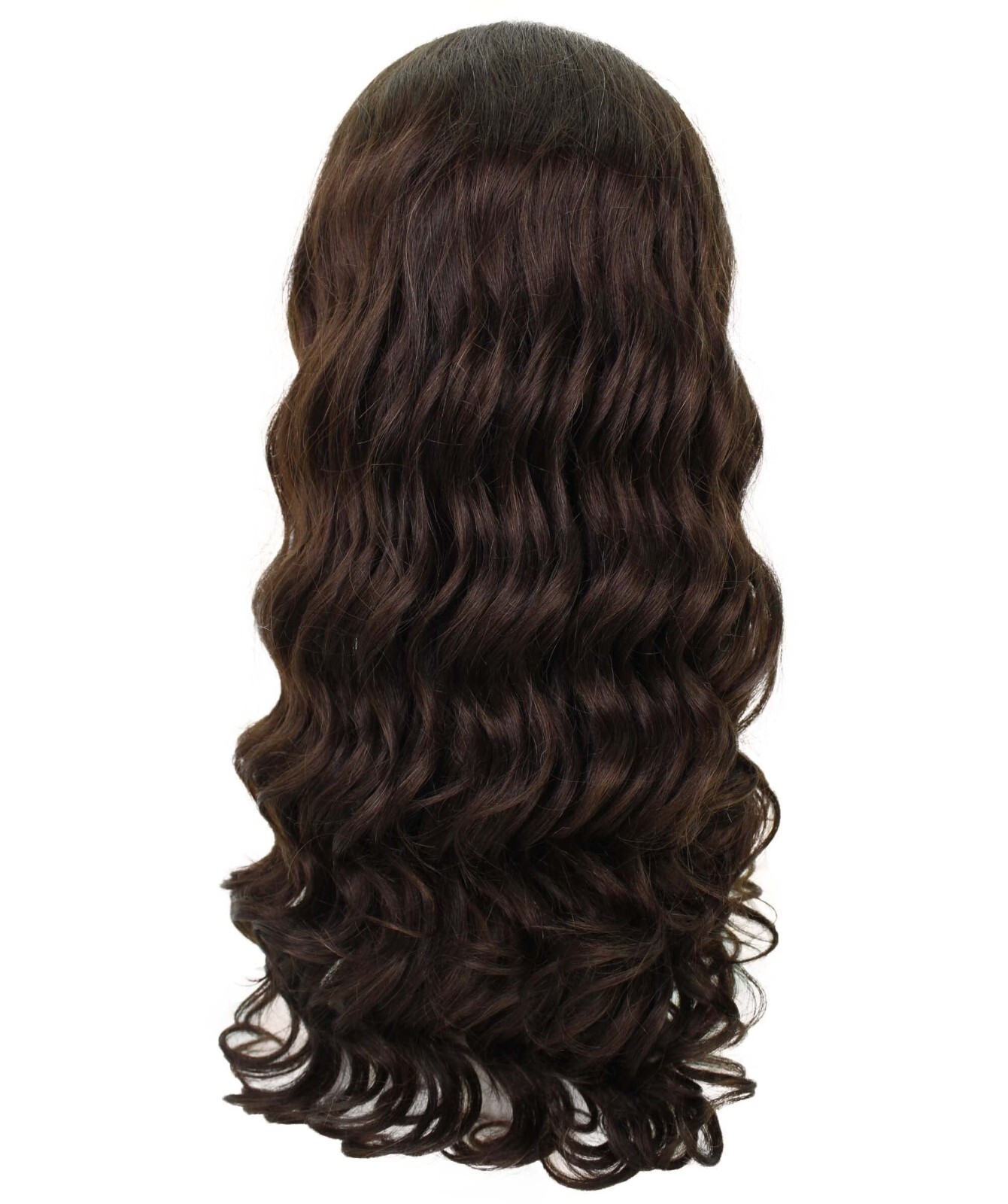 LUXLUXE Mandisa Wavy Layer Lace Front Human Hair Wig,13×6 hd Lace,BLH-0001