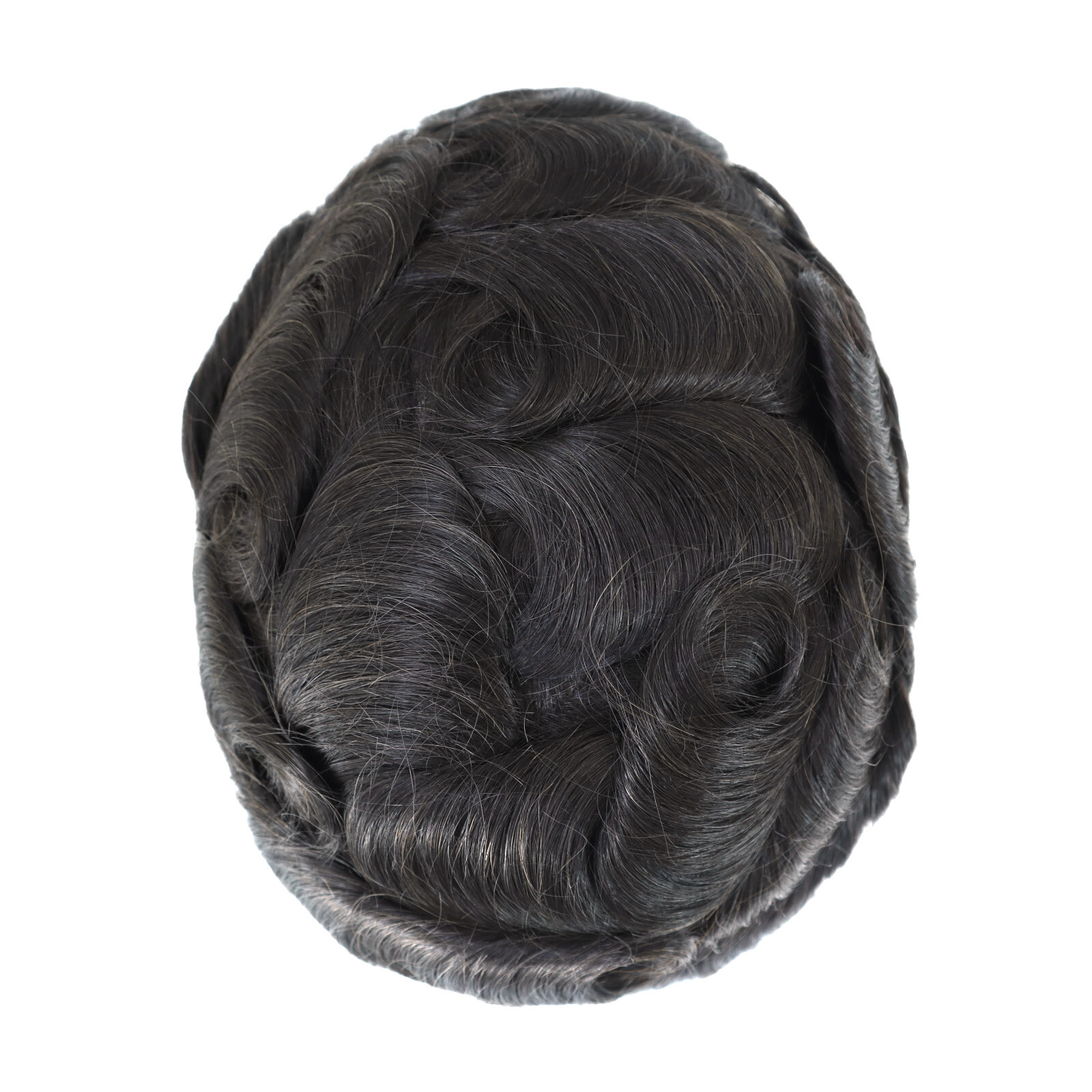Toupee For Men Human Hair Repelecment System Lace Thin Skin 0.04mm Hairpiece8x10