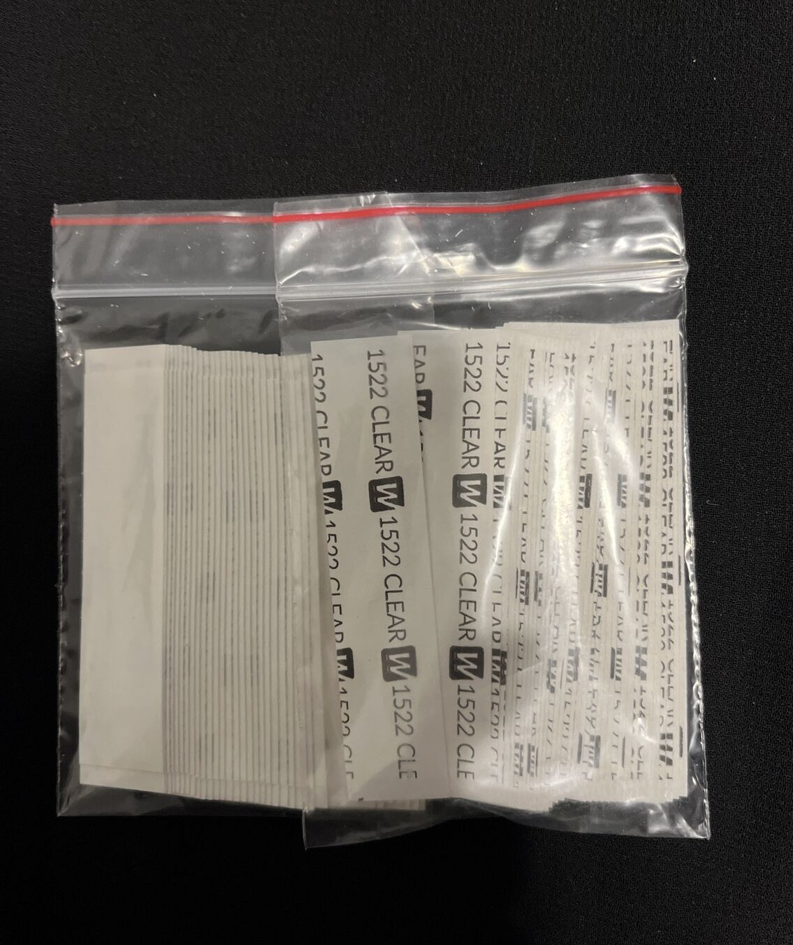Walker 3M 1522 – 3/4″ x 3″-Straight 36 Pc – Hairpiece Tape-Poly Wig System – NEW