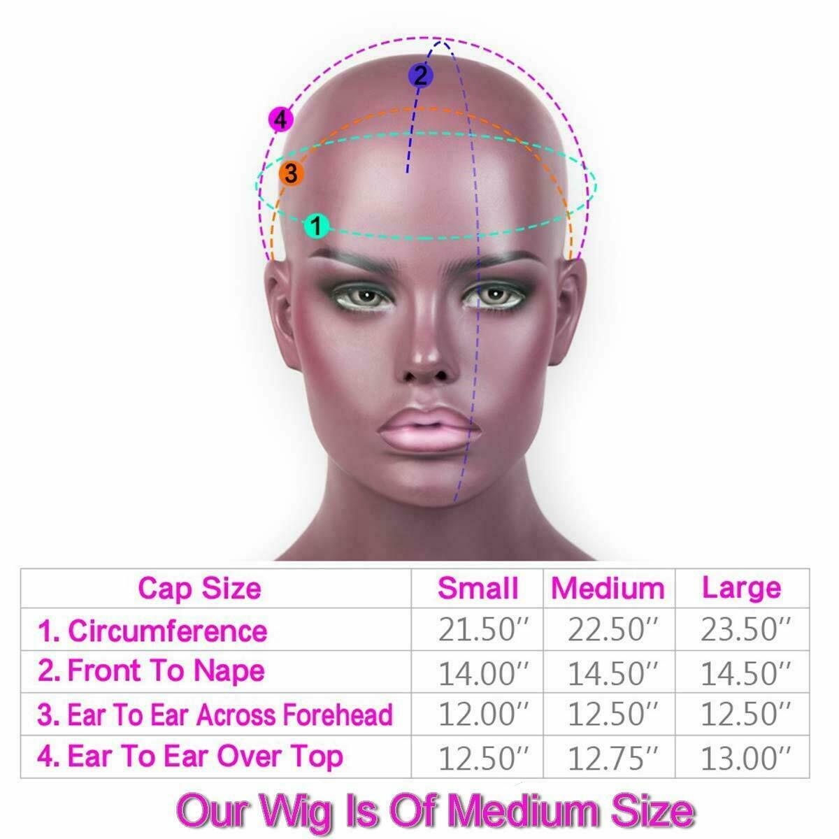 10in Women Platinum Blonde Wig Short Straight Heat Resistant Synthetic Cosplay