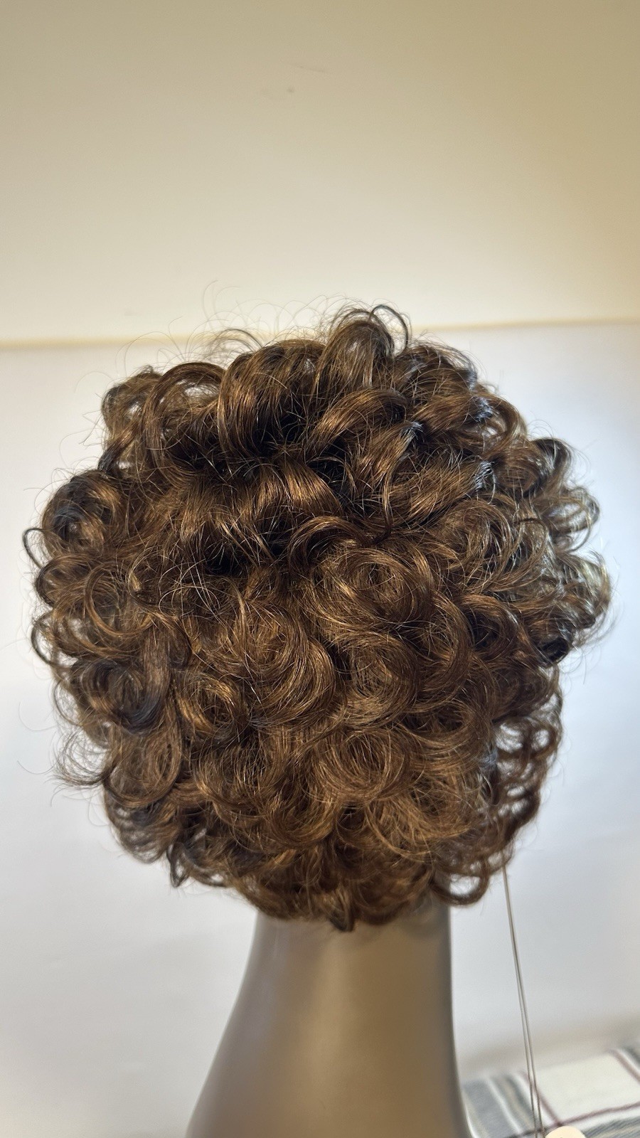Vanessa HH Shela SP430 Short Curly Human Hair Wig Classic Cap Adjustable Strap