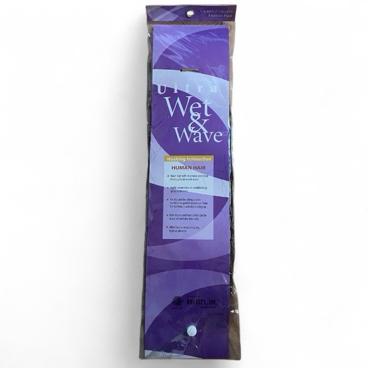 Ultra Wet & Wave Human Hair – Ultra Super Bulk 14” (Color 1)