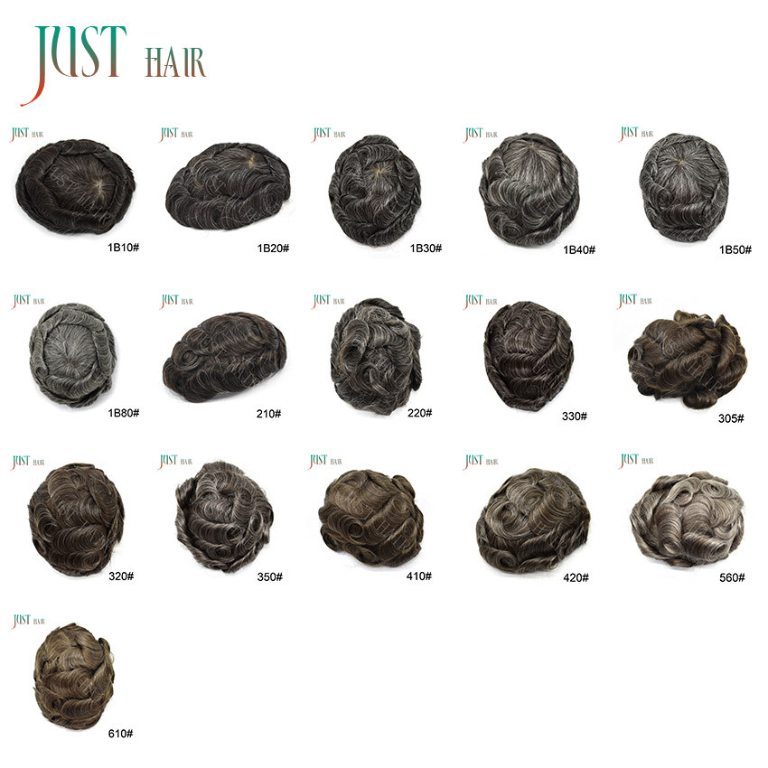 Toupee,Hair replacement,Hairpieces for men,Lace Front Fine Mono Poly Mens Wig US