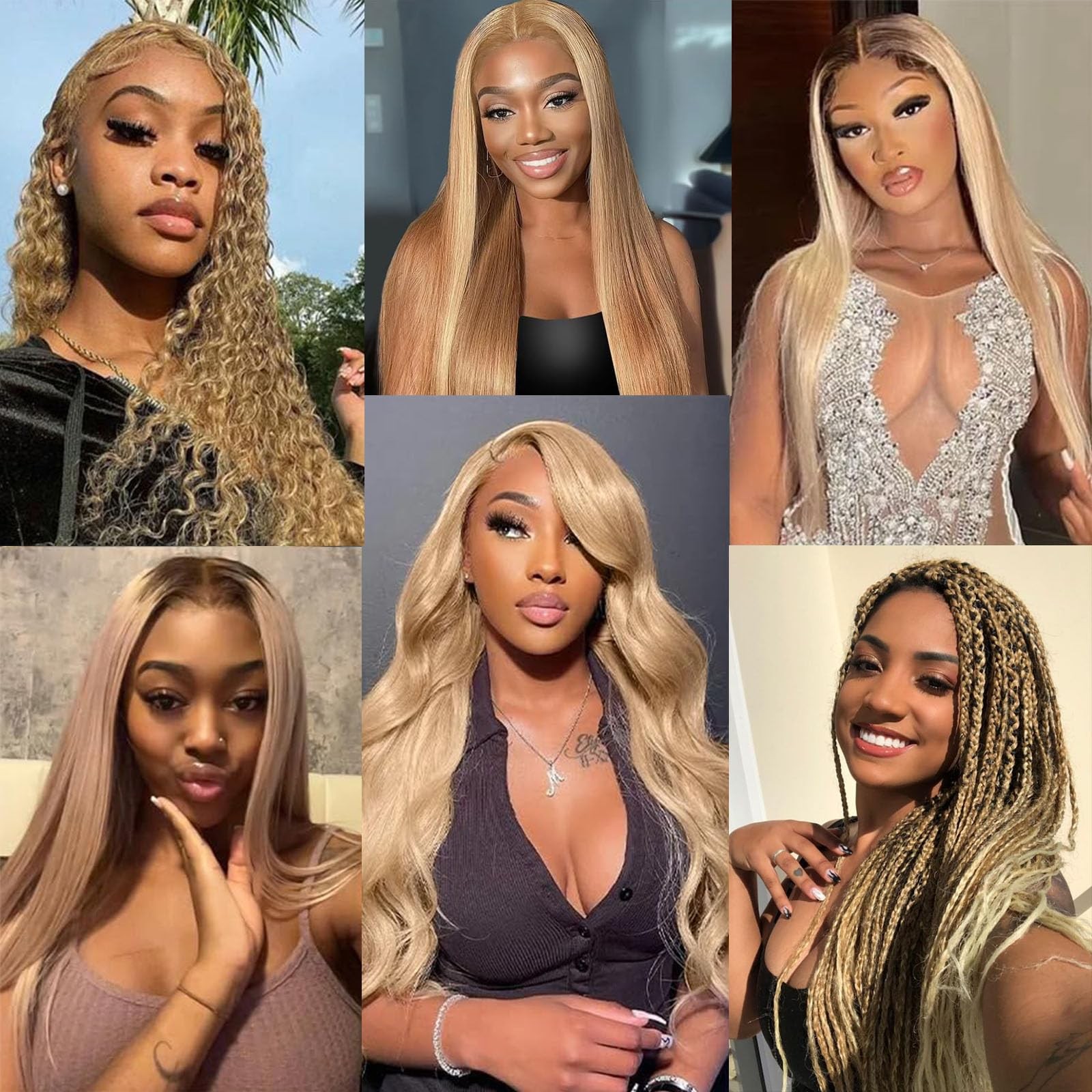 Honey Light Blonde Jerry Curl Bundles Human Hair 12A Raw Hair Color 22 Bundle…
