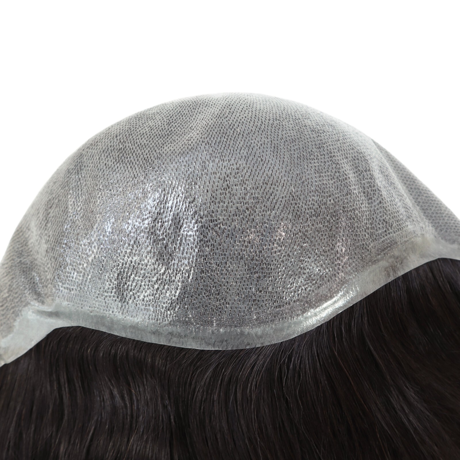 Women Chinese Cuticle Remy Human Hair Wigs Full Thin Skin Medium Size 14” BIOFW