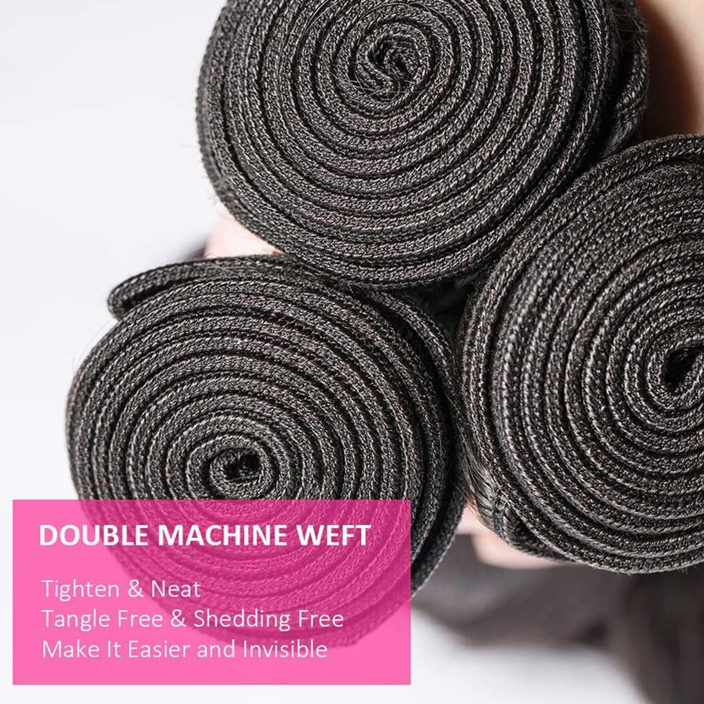 Body Wave Bundles Human Hair 18 20 22 Inch 10A Brazilian Body Wave Human Hair Bu
