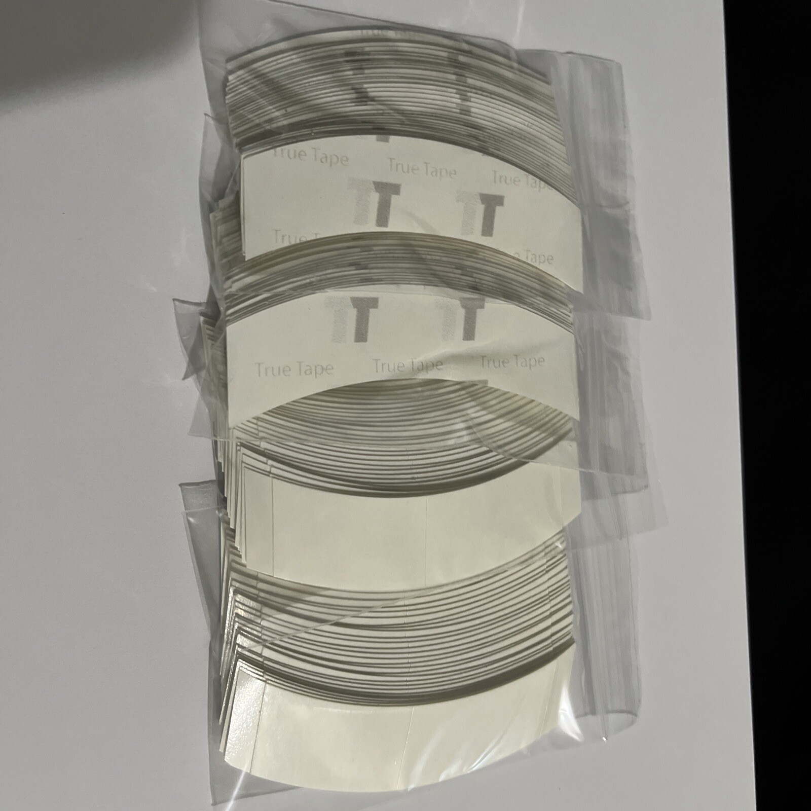 Supertape Low-profile 144 Piece “C”Contour Double Sided Tape Strips~Lace Wigs.