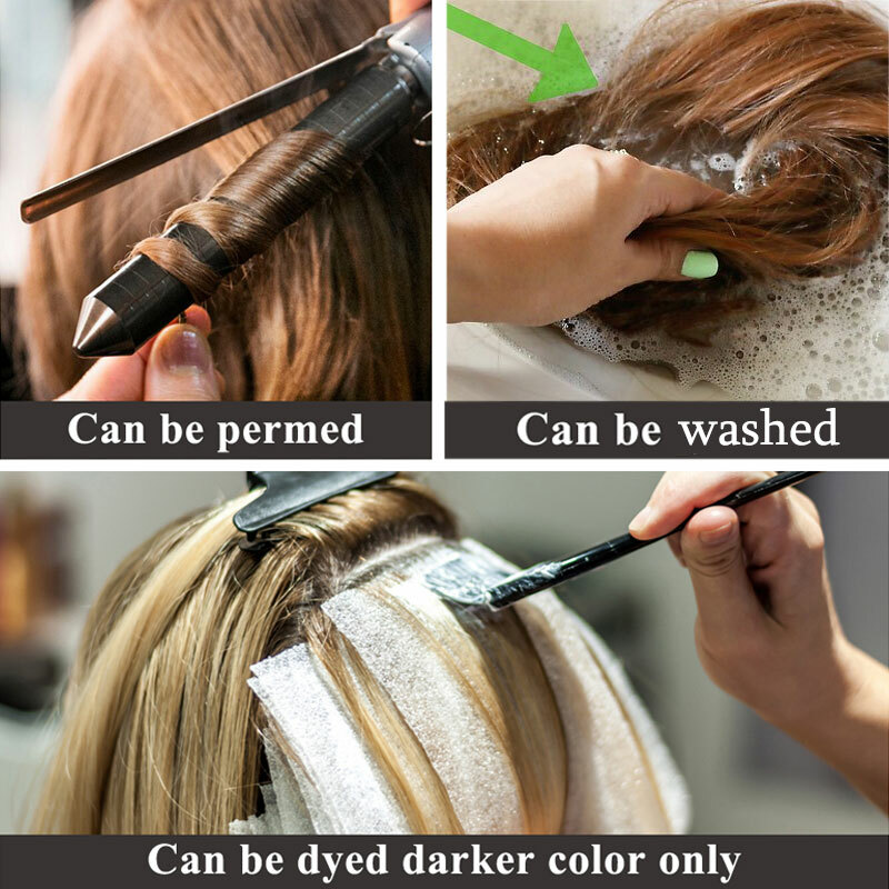 Nail U Tip Pre Bonded 100% Human Remy Hair Extensions 200strands Thick Highlight