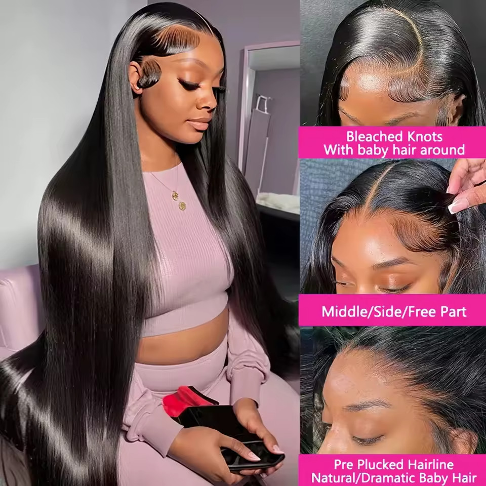 13×4 lace front wig human hair
